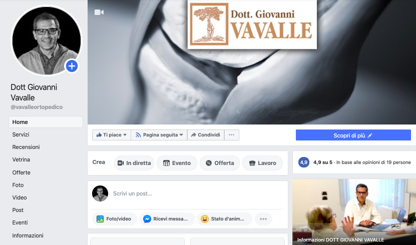 Le recensioni sull’attività del dott. Vavalle: professionalità e umanità